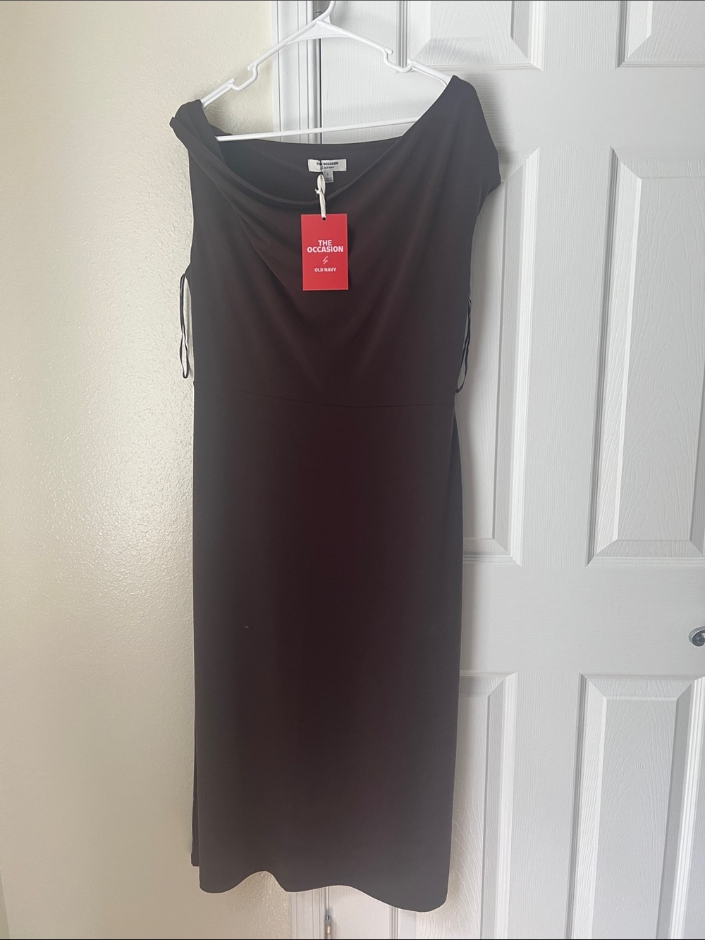 Elegant Brown The Occasion Dress